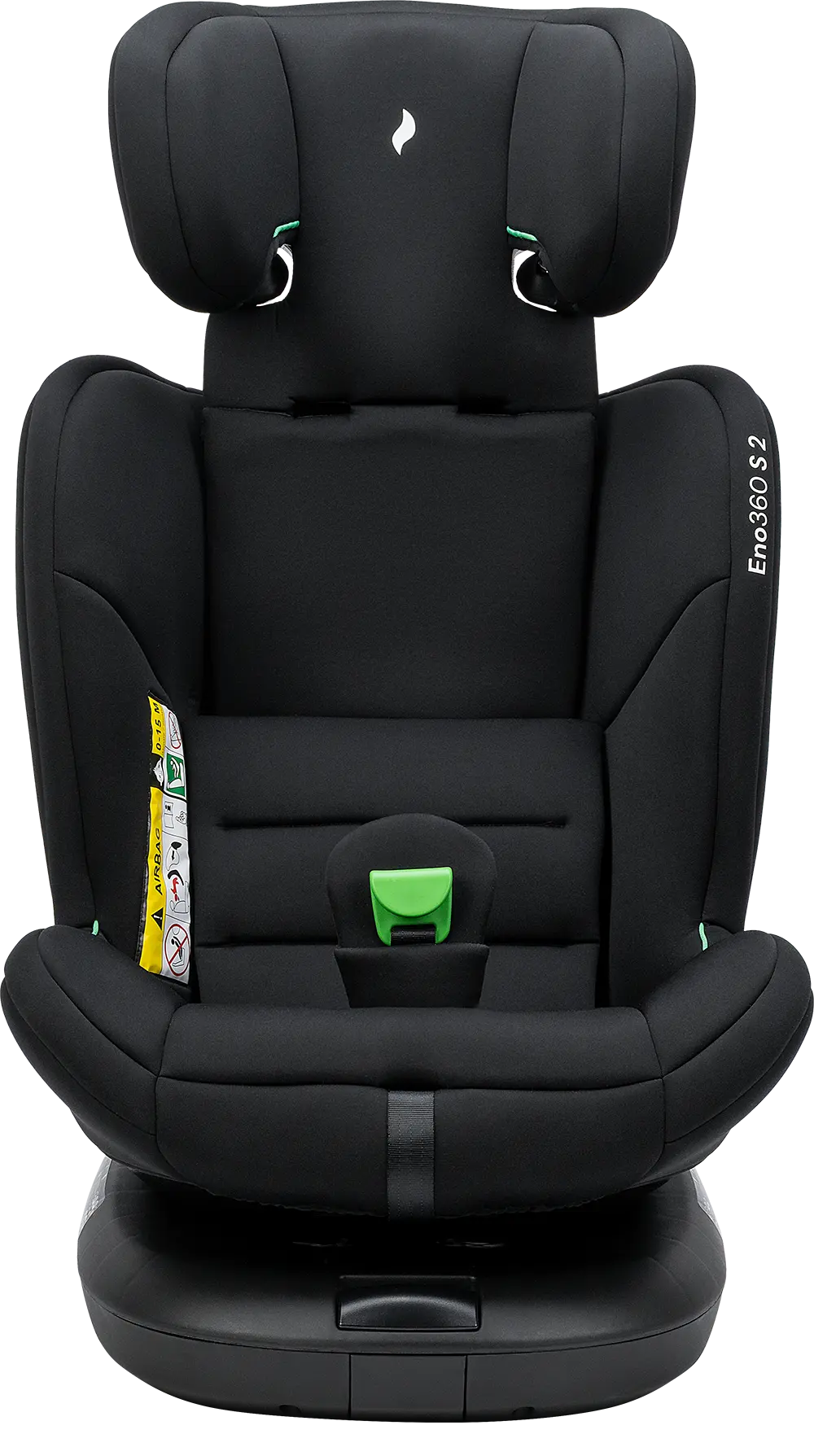 Eno360 S 2 frontansicht ohne polster Kopfstütze hoch