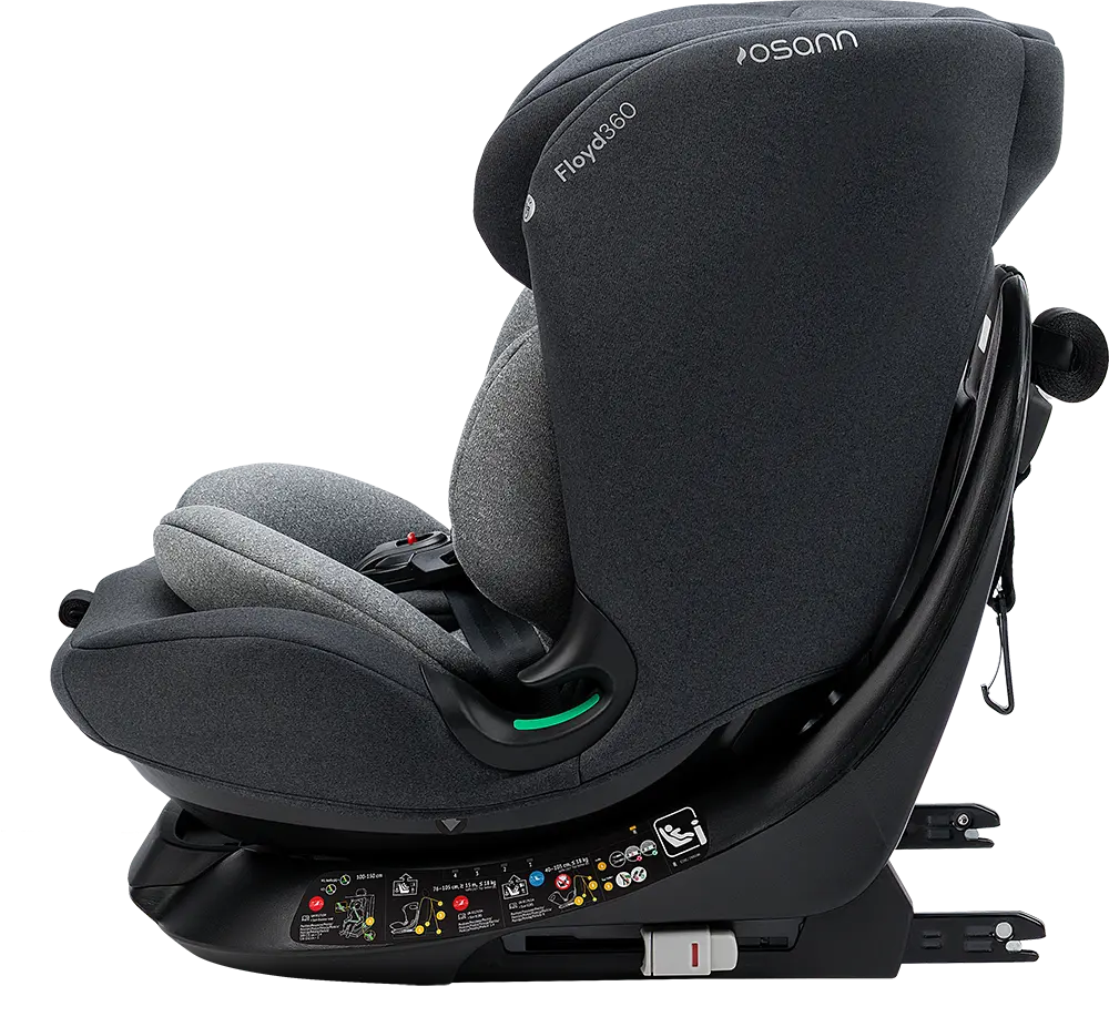 Floyd360 in Dark Grey Melange zur Seite gedreht und gekippt