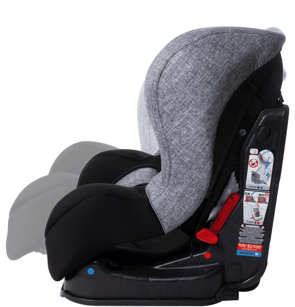 Osann Safetey Baby  Black Melange Seitlich beide Fromate