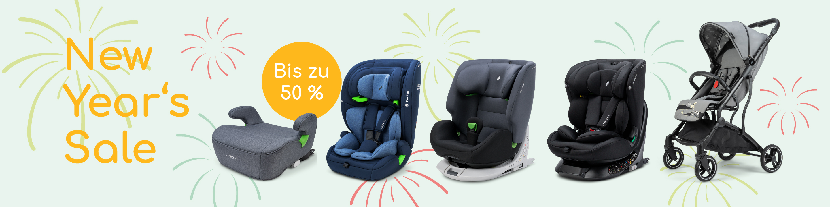 bis zu 50% im new years sale